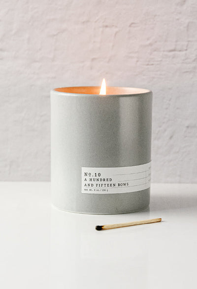 No. 10 A Hundred and Fifteen Rows Candle