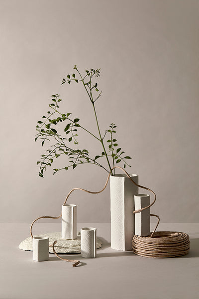 Burlap Vase | Set of 4