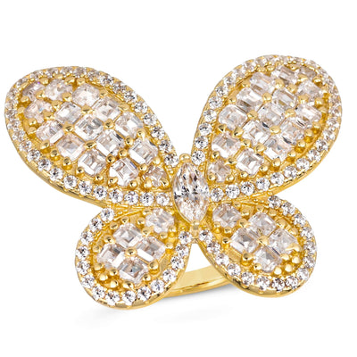 Olivia 80 Butterfly Ring