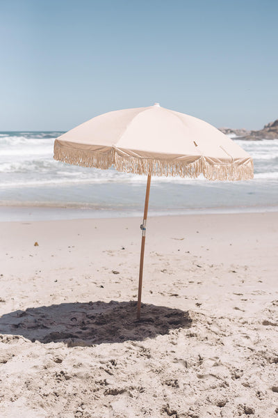 Champagne Beach Umbrella