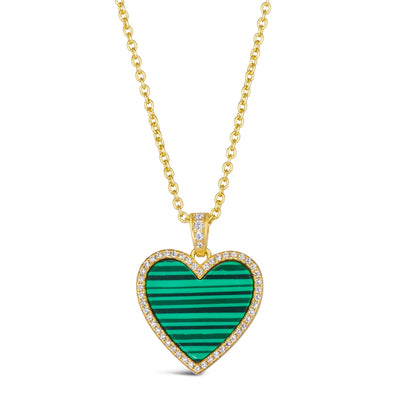 House of Cards 03 Malachite Necklace