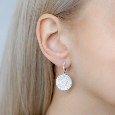 Olivia 09 Earring Diamond White