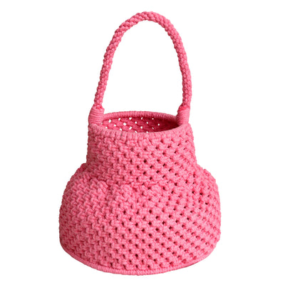 Petite Naga Macrame Bucket Bag
