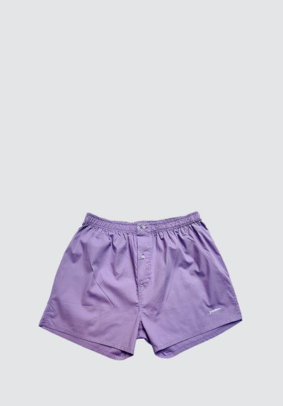 Lilac Cotton Boxer shorts