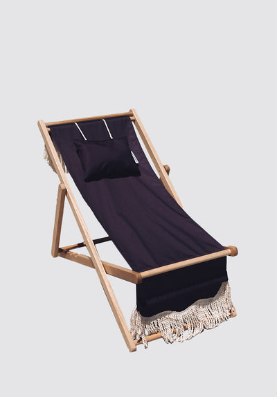 Black Salt Beach Chair